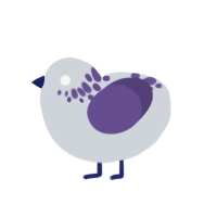 (unnamed), a mist and overcast chicken with a neck-speckle pattern