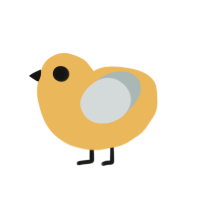 Eggyolk, a honey and silver chicken