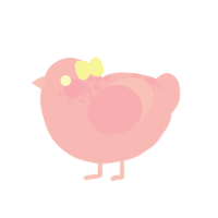 A leaf chicken with a neck-speckle pattern