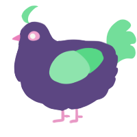 A overcast and spring chicken