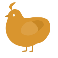 A orange chicken