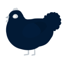 A tumblr chicken