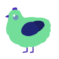 A spring and navy chicken