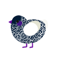 denim, a tumblr and white chicken with a double-lace pattern