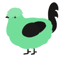 A spring and sable chicken