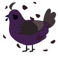 A gluppy and silver chicken with a half-lace pattern