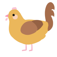 A honey and brown chicken