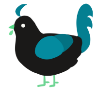 A sable and sea chicken