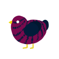 (unnamed), a wine and tumblr chicken with a bar pattern