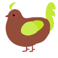A russet and lime chicken