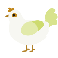 A white and lemon chicken