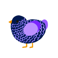 Close, a tumblr and lilac chicken with a lace pattern