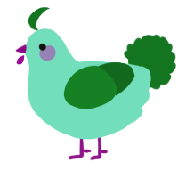 A mint and leaf chicken