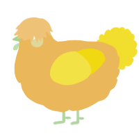 A honey and yellow chicken
