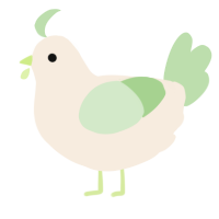 A cream and gluppy chicken