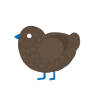 turd speckle, a bark chicken with a speckle pattern