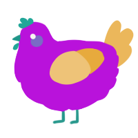 A amethyst and honey chicken
