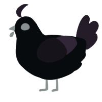 A cream and gluppy chicken