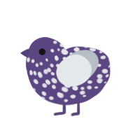 Taro Rice, a overcast and mist chicken with a speckle pattern