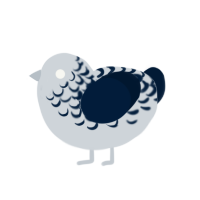 (unnamed), a mist and tumblr chicken with a half-lace pattern