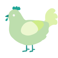 A gluppy and apple chicken