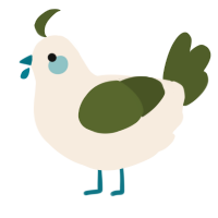 A cream and olive chicken