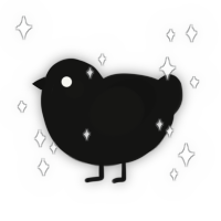 A black chicken
