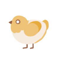 (unnamed), a cream and honey chicken with a head pattern