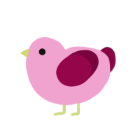 thyroid, a pink and maroon chicken