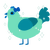 A mint and sea chicken