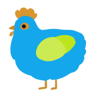 A sky and lime chicken