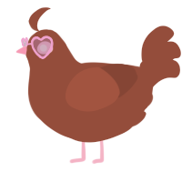 A russet chicken