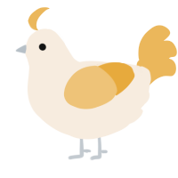 A cream and honey chicken