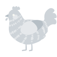 A mist chicken with a bar pattern
