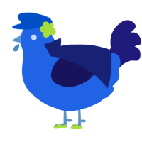 A orange and lemon chicken