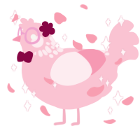 A rose chicken with a neck-speckle pattern