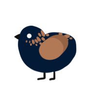 (unnamed), a tumblr and brown chicken with a neck-speckle pattern