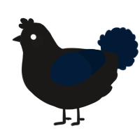 A sable and tumblr chicken