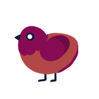 (unnamed), a red and wine chicken with a head pattern