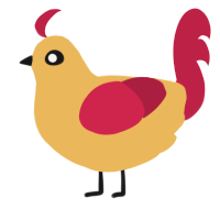 A honey and crimson chicken