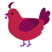 A crimson and wine chicken