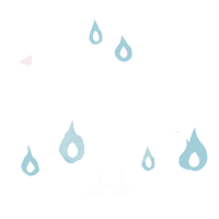 A white chicken with a lace pattern