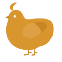 A orange chicken