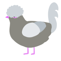 A ash and mist chicken
