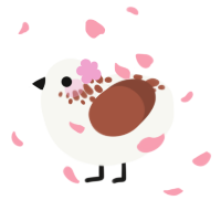 A white and russet chicken with a neck-speckle pattern