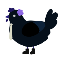 A cream chicken
