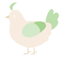 A cream and gluppy chicken
