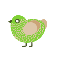 GetInto Hypnosis Mic, a grass and beige chicken with a lace pattern