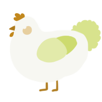 A white and lemon chicken