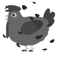 A russet and wine chicken